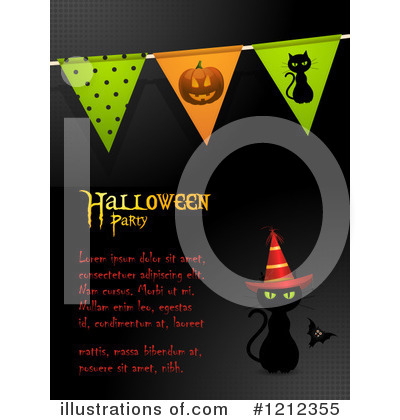 Royalty-Free (RF) Halloween Clipart Illustration by elaineitalia - Stock Sample #1212355