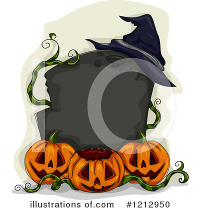 Royalty-Free (RF) Halloween Clipart Illustration by BNP Design Studio - Stock Sample #1212950