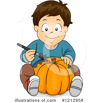 Royalty-Free (RF) Halloween Clipart Illustration by BNP Design Studio - Stock Sample #1212958