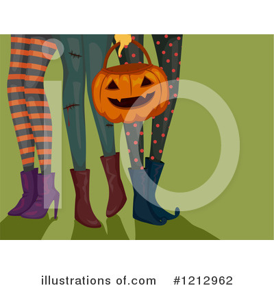 Royalty-Free (RF) Halloween Clipart Illustration by BNP Design Studio - Stock Sample #1212962
