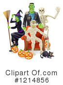 Halloween Clipart #1214856 by AtStockIllustration