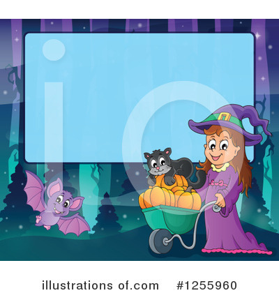 Royalty-Free (RF) Halloween Clipart Illustration by visekart - Stock Sample #1255960