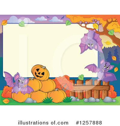Royalty-Free (RF) Halloween Clipart Illustration by visekart - Stock Sample #1257888