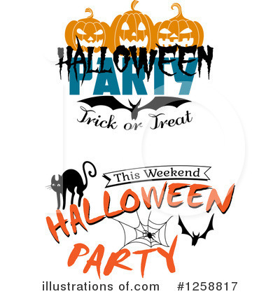 Royalty-Free (RF) Halloween Clipart Illustration by Vector Tradition SM - Stock Sample #1258817