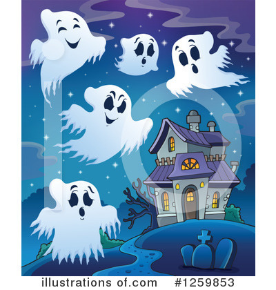 Royalty-Free (RF) Halloween Clipart Illustration by visekart - Stock Sample #1259853