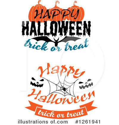 Royalty-Free (RF) Halloween Clipart Illustration by Vector Tradition SM - Stock Sample #1261941