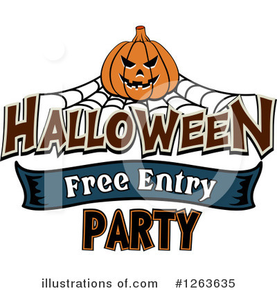 Royalty-Free (RF) Halloween Clipart Illustration by Vector Tradition SM - Stock Sample #1263635
