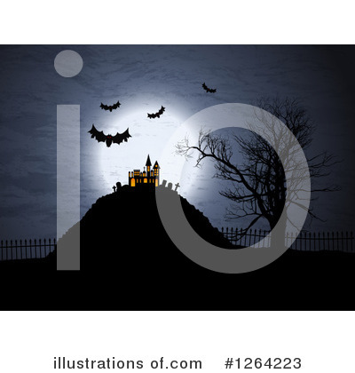 Haunted House Clipart #1264223 by KJ Pargeter