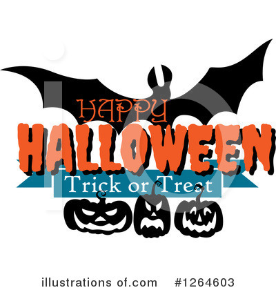 Royalty-Free (RF) Halloween Clipart Illustration by Vector Tradition SM - Stock Sample #1264603