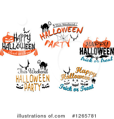 Royalty-Free (RF) Halloween Clipart Illustration by Vector Tradition SM - Stock Sample #1265781