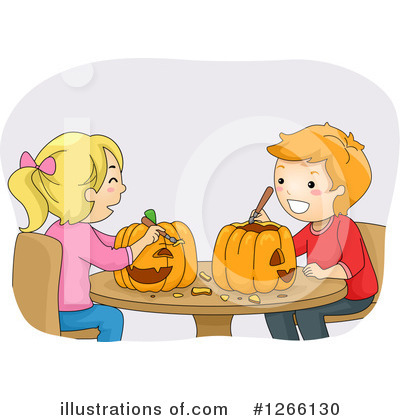 Pumpkins Clipart #1266130 by BNP Design Studio
