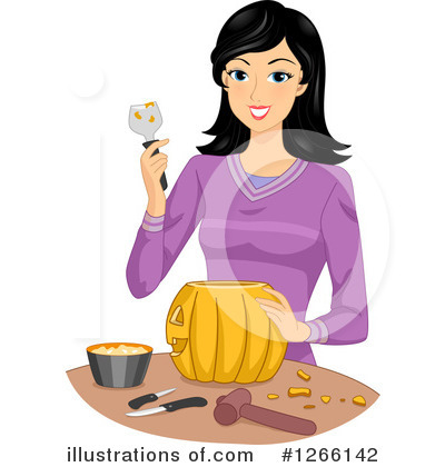Royalty-Free (RF) Halloween Clipart Illustration by BNP Design Studio - Stock Sample #1266142
