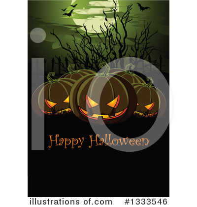 Royalty-Free (RF) Halloween Clipart Illustration by Pushkin - Stock Sample #1333546