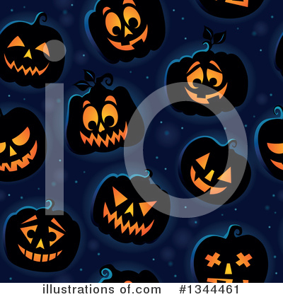 Royalty-Free (RF) Halloween Clipart Illustration by visekart - Stock Sample #1344461