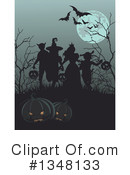 Halloween Clipart #1348133 by Pushkin