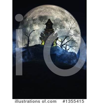Full Moon Clipart #1355415 by KJ Pargeter