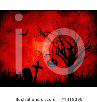 Royalty-Free (RF) Halloween Clipart Illustration by KJ Pargeter - Stock Sample #1419098