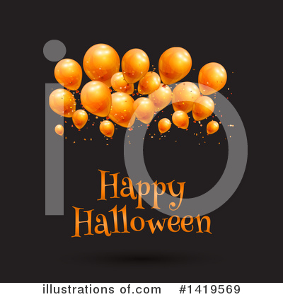 Royalty-Free (RF) Halloween Clipart Illustration by KJ Pargeter - Stock Sample #1419569