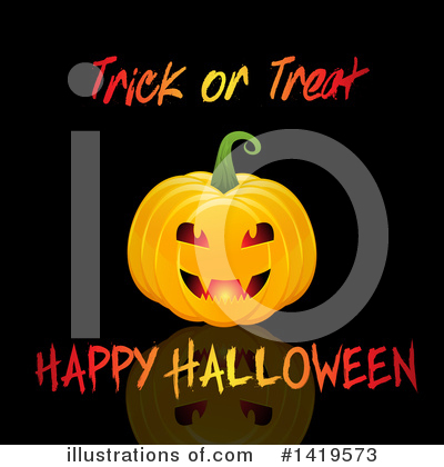 Royalty-Free (RF) Halloween Clipart Illustration by KJ Pargeter - Stock Sample #1419573
