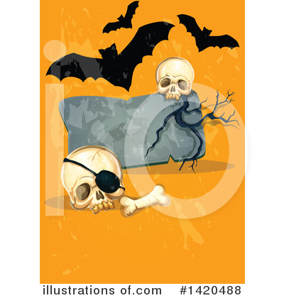 Royalty-Free (RF) Halloween Clipart Illustration by Vector Tradition SM - Stock Sample #1420488