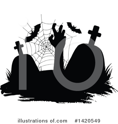 Royalty-Free (RF) Halloween Clipart Illustration by Vector Tradition SM - Stock Sample #1420549