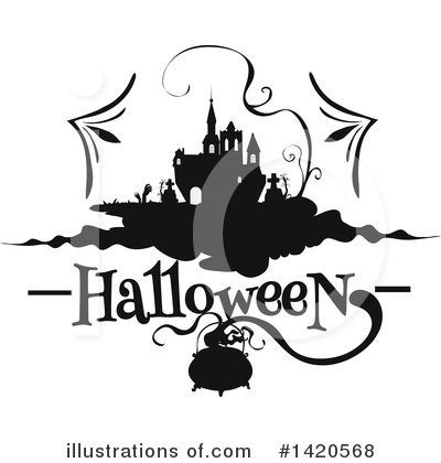 Royalty-Free (RF) Halloween Clipart Illustration by Vector Tradition SM - Stock Sample #1420568