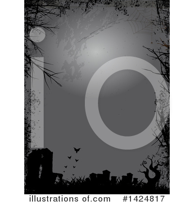 Royalty-Free (RF) Halloween Clipart Illustration by elaineitalia - Stock Sample #1424817