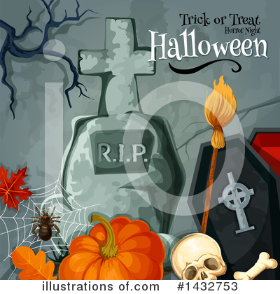 Royalty-Free (RF) Halloween Clipart Illustration by Vector Tradition SM - Stock Sample #1432753