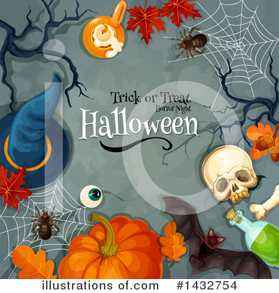 Royalty-Free (RF) Halloween Clipart Illustration by Vector Tradition SM - Stock Sample #1432754