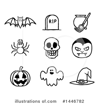 Ghost Clipart #1446782 by AtStockIllustration