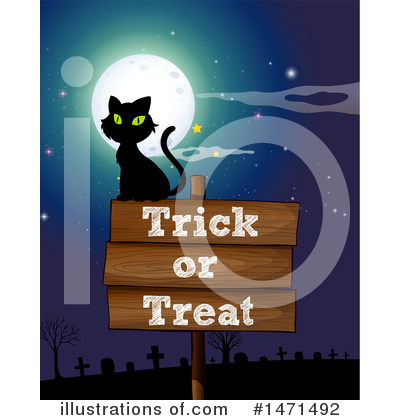 Black Cat Clipart #1471492 by Graphics RF