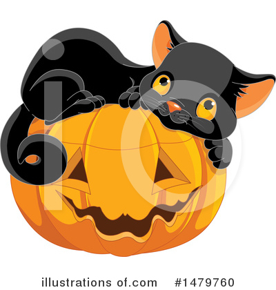 Royalty-Free (RF) Halloween Clipart Illustration by Pushkin - Stock Sample #1479760