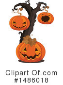 Halloween Clipart #1486018 by Pushkin