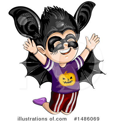 Royalty-Free (RF) Halloween Clipart Illustration by merlinul - Stock Sample #1486069