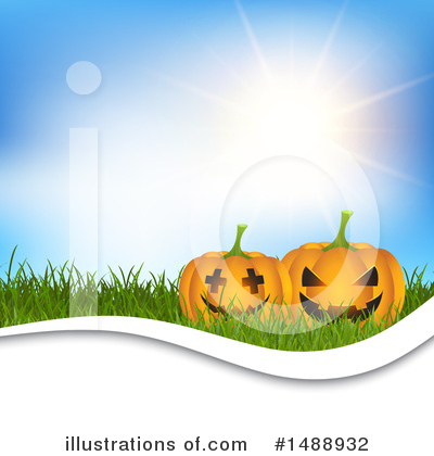 Royalty-Free (RF) Halloween Clipart Illustration by KJ Pargeter - Stock Sample #1488932