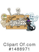 Halloween Clipart #1488971 by AtStockIllustration