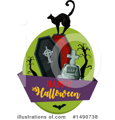 Royalty-Free (RF) Halloween Clipart Illustration by Vector Tradition SM - Stock Sample #1490738
