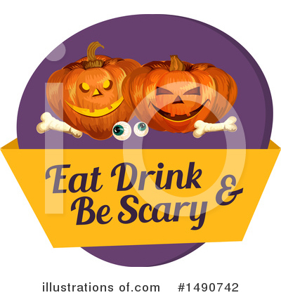 Royalty-Free (RF) Halloween Clipart Illustration by Vector Tradition SM - Stock Sample #1490742