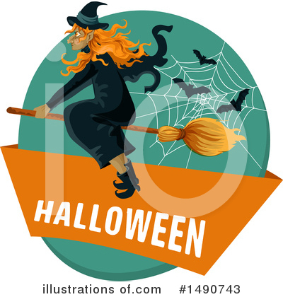 Royalty-Free (RF) Halloween Clipart Illustration by Vector Tradition SM - Stock Sample #1490743