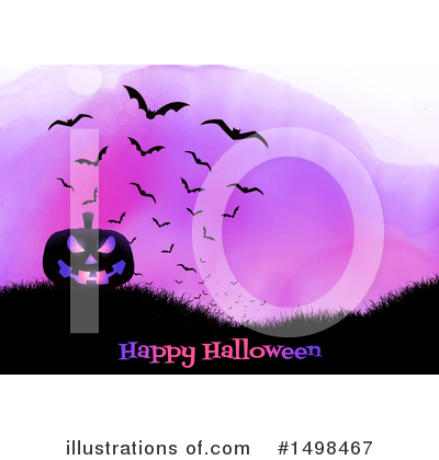 Royalty-Free (RF) Halloween Clipart Illustration by KJ Pargeter - Stock Sample #1498467