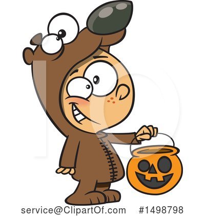 Royalty-Free (RF) Halloween Clipart Illustration by toonaday - Stock Sample #1498798