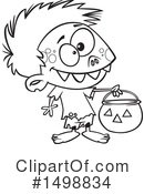 Halloween Clipart #1498834 by toonaday