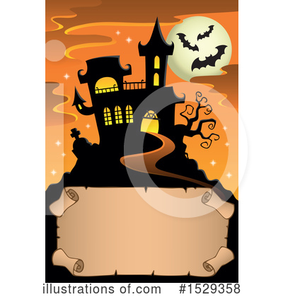 Royalty-Free (RF) Halloween Clipart Illustration by visekart - Stock Sample #1529358