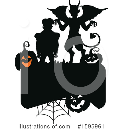 Royalty-Free (RF) Halloween Clipart Illustration by Vector Tradition SM - Stock Sample #1595961