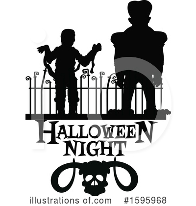 Royalty-Free (RF) Halloween Clipart Illustration by Vector Tradition SM - Stock Sample #1595968
