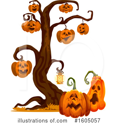 Royalty-Free (RF) Halloween Clipart Illustration by Vector Tradition SM - Stock Sample #1605057