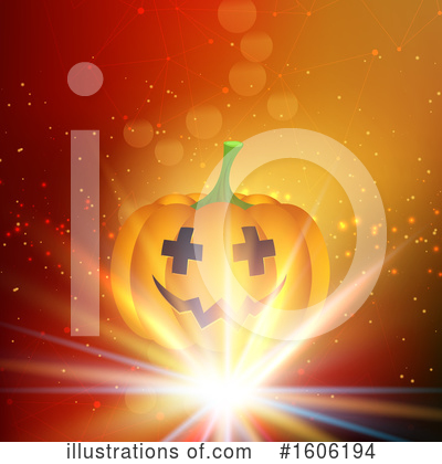 Royalty-Free (RF) Halloween Clipart Illustration by KJ Pargeter - Stock Sample #1606194