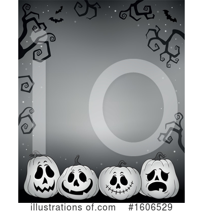 Royalty-Free (RF) Halloween Clipart Illustration by visekart - Stock Sample #1606529