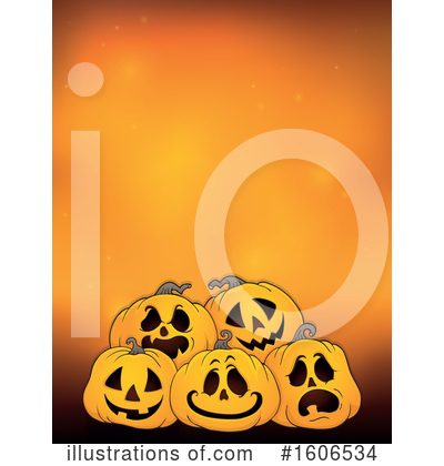 Royalty-Free (RF) Halloween Clipart Illustration by visekart - Stock Sample #1606534