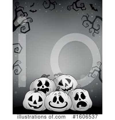 Royalty-Free (RF) Halloween Clipart Illustration by visekart - Stock Sample #1606537